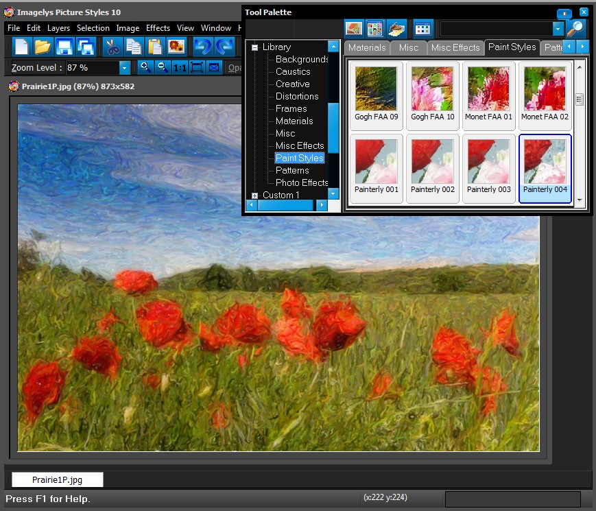 Create and edit an unlimited seamless backgrounds in a minimal amount of time.